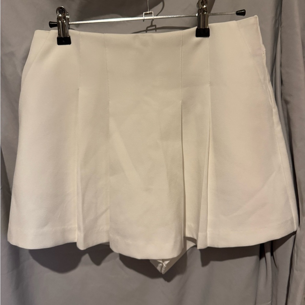 English Factory White Skort